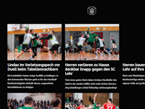 Internetseite www.tsv-lindau-handball.de